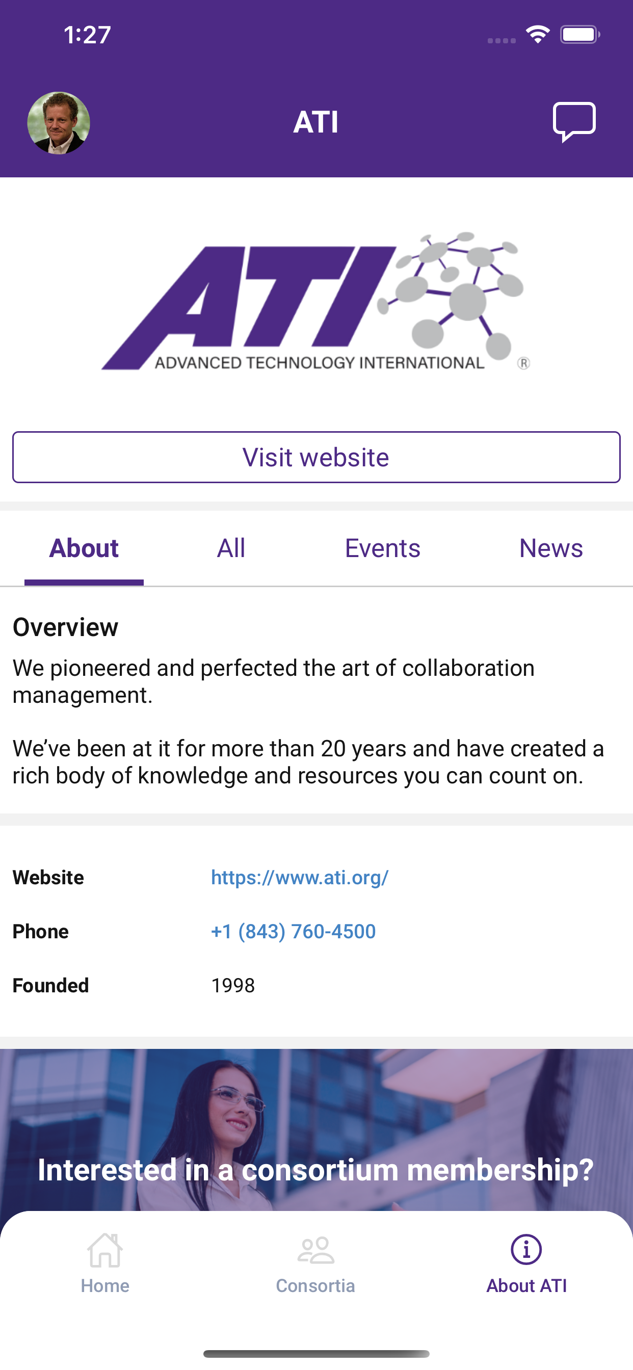 about-ATI-screen ATI APP Interface