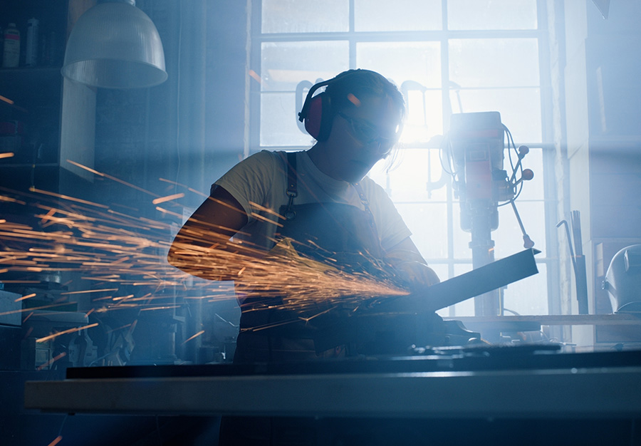 Skilled trades professional supporting workforce development in advanced manufacturing Skilled trades professional supporting workforce development in advanced manufacturing